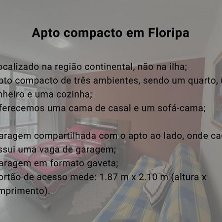Apto recém reformado em Floripa-continente Florianopolis Exterior foto